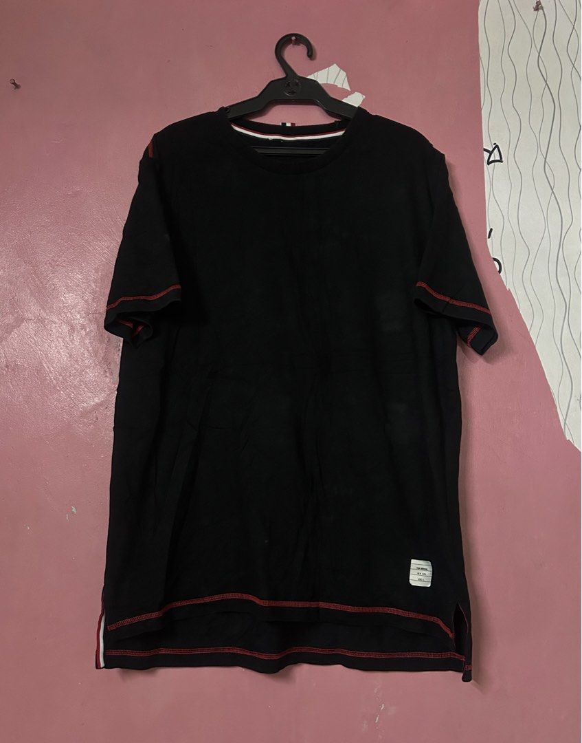 THOM BROWNE SIZE 4 BLACK SHIRT (Category: Tshirts & Polo Shirts ) located in Dasmarinas. Submitted by dnnr3rdyyyyy (Listing ID 1466473360, Image 1). Description: SIZE 4 on tags Dimensions 22.5 Width 28.5 Length front 30.5 Length back Best fit to Large & XL 9.5/10 color rate of black Need wash only Minimal Dirt Stains Cut Neck Tags Complete Washtags .