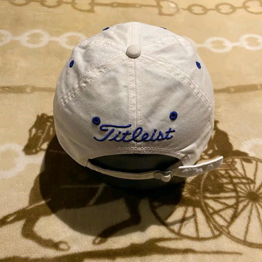 Titleist x New Era Cap (Category: Caps & Hats) located in Manila. Submitted by bidgeyow20688 (Listing ID 1466506695, Image 2). Description: good condition no issue/needwash one size.