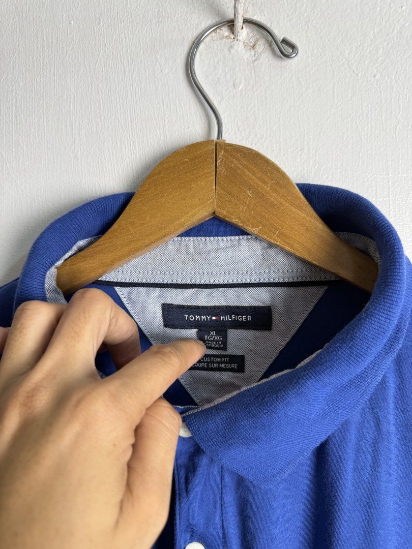 Tommy Hilfiger blue polo shirt (Category: Tshirts & Polo Shirts ) located in Daraga. Submitted by casualthread (Listing ID 1466449769, Image 3). Description: Authentic Issue last pic 24-25x30.