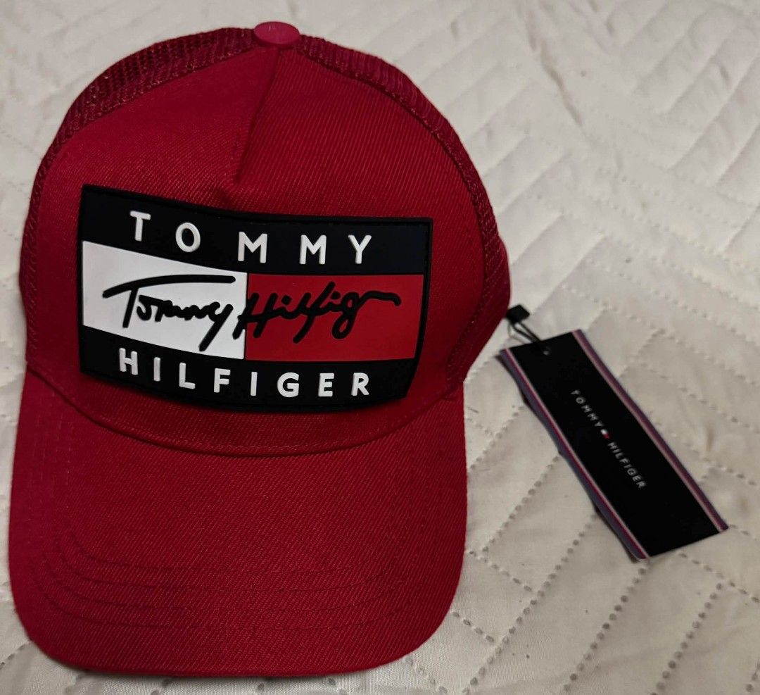 Tommy Hilfiger Unisex Net Cap - Red (Category: Caps & Hats) located in Manila. Submitted by ormelynmal86309 (Listing ID 1466442694, Image 1). Description: Tommy Hilfiger Unisex Net Cap - Red ~~~~Php 1000.
