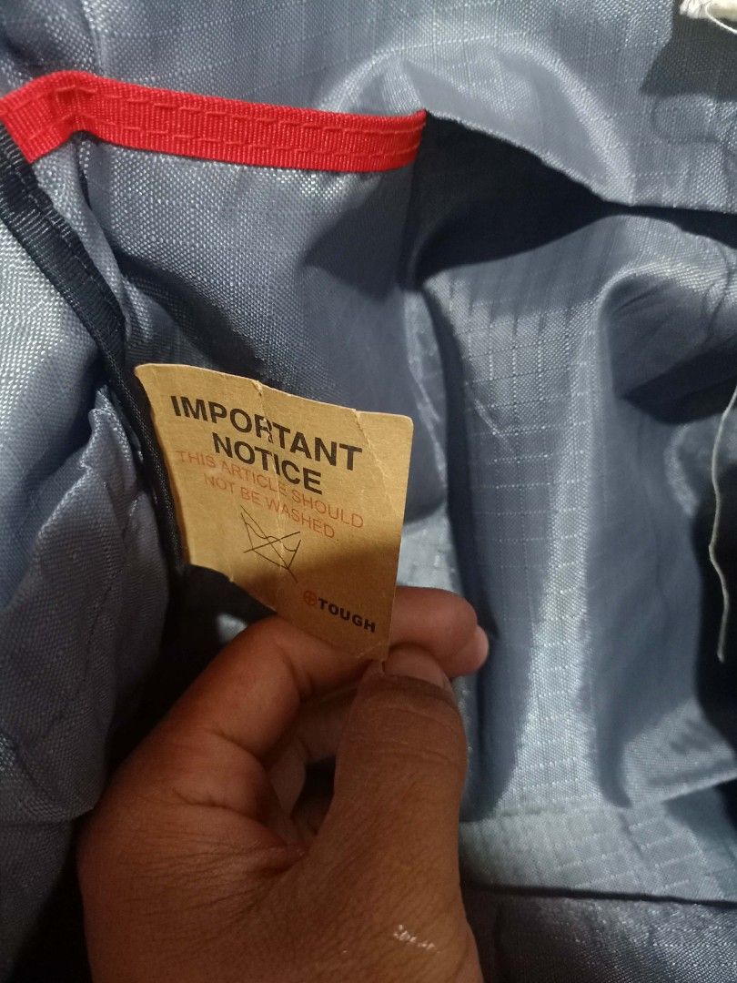 Tough Jeansmith Utility Backpack (Category: Travel Essentials & Accessories) located in Manila. Submitted by thriftyasher.2601. (Listing ID 1466473780, Image 3). Description: Big Zippers Kaya Hnd Basta Basta Masisira Many Compartments Pwede For Traveling.