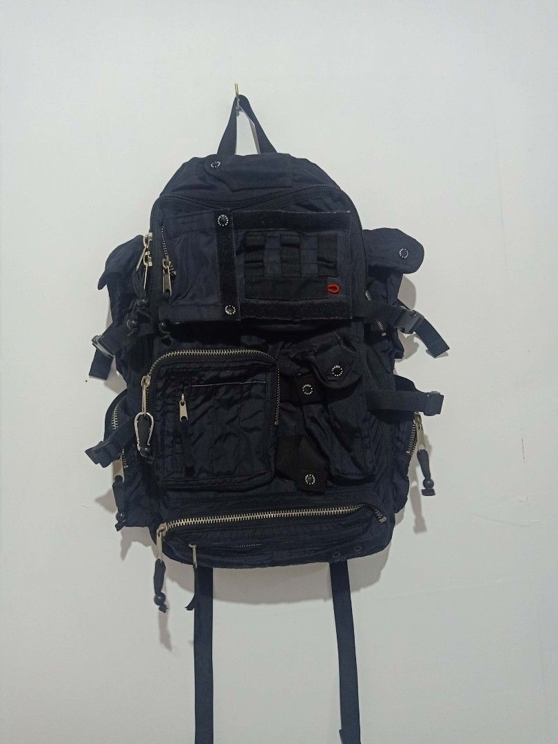 Tough Jeansmith Utility Backpack (Category: Travel Essentials & Accessories) located in Manila. Submitted by thriftyasher.2601. (Listing ID 1466473780, Image 1). Description: Big Zippers Kaya Hnd Basta Basta Masisira Many Compartments Pwede For Traveling.