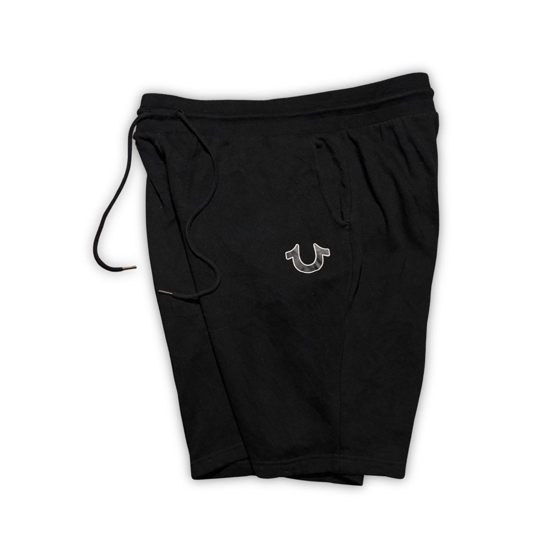 True Religion Shorts (Category: Shorts) located in Quezon City. Submitted by thriftg00dies (Listing ID 1466497819, Image 3). Description: True Religion Shorts Waist: 36 to 44 (max) Length: 22 Hem: 9.5 Color Rate: 9.5/10 Condition: 9.5/10 No Issue 1000.