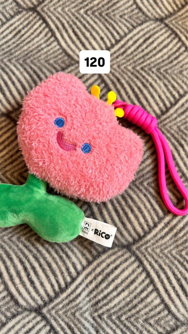 Tulip Plush Bag Charm (Category: Plushies & Soft Toys) located in Batangas. Submitted by han.jpg (Listing ID 1466518396, Image 2). Description: - location: batangas - onhand, ready to ship - official, brand new/good condition - pay as you mine - mop: gcash, maribank - mod: J&T Express (sf starts at 54 php luzon area).