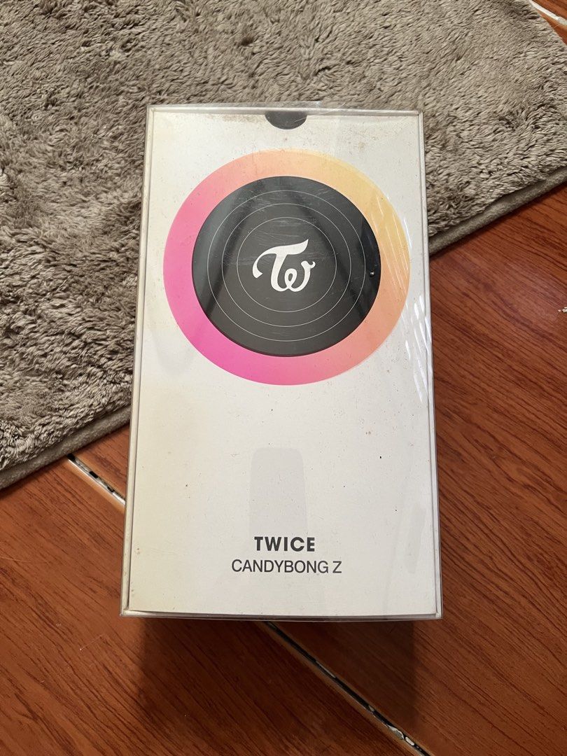 TWICE Candybong Z Official Lightstick WORKING (Category: K-Wave Merchandise) located in Quezon City. Submitted by ainchains (Listing ID 1466426113, Image 1). Description: - 100% Official TWICE Candybong Z Lightstick - Tested and fully working with bright LED lights - Complete inclusion: original box, manual, photocards, pins, and wrist strap with keychain - Excellent preloved condition - Perfect for ONCE collections and concert readiness With FRE