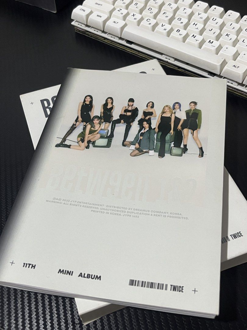Twice Merch Bundle (Category: K-Wave Merchandise) located in Quezon City. Submitted by rileria (Listing ID 1466392851, Image 1). Description: ! Sold as a bundle po ! Photobook covers have some dents Feel free to ask questions and additional photos Check Photos Here: https://drive.google.com/drive/folders/1ngBfi0vpSUa4tvWHxMlZFizTU2z3T2SP?usp=sharing Between 1&2 Photobook (Check Photos) Between 1&2 Sana Poster Between 1&2 Mina Crossword Between 1&