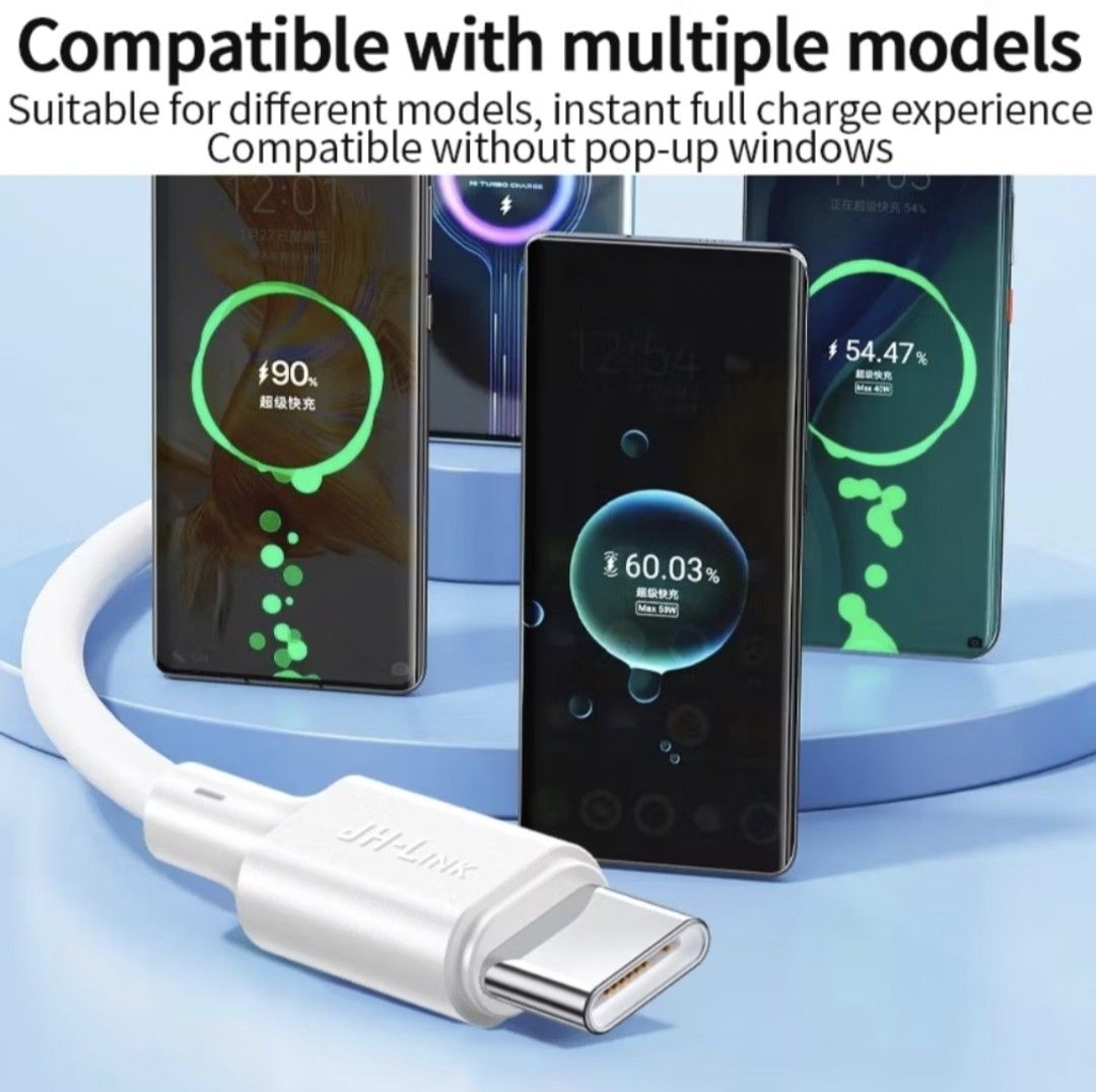 JH Link Usb to Type C Charging Cable (Category: Chargers & Cables) located in Iloilo. Submitted by maikeru27 (Listing ID 1466544144, Image 3). Description: .