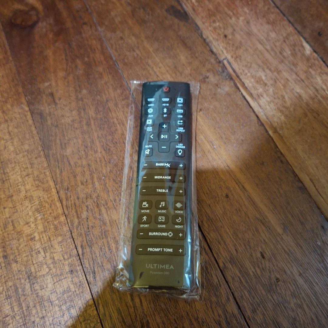 Ultimea remote for soundbar speaker (Category: Cleaning Tools & Supplies) located in Manila. Submitted by mr.fast (Listing ID 1466337065, Image 3). Description: .