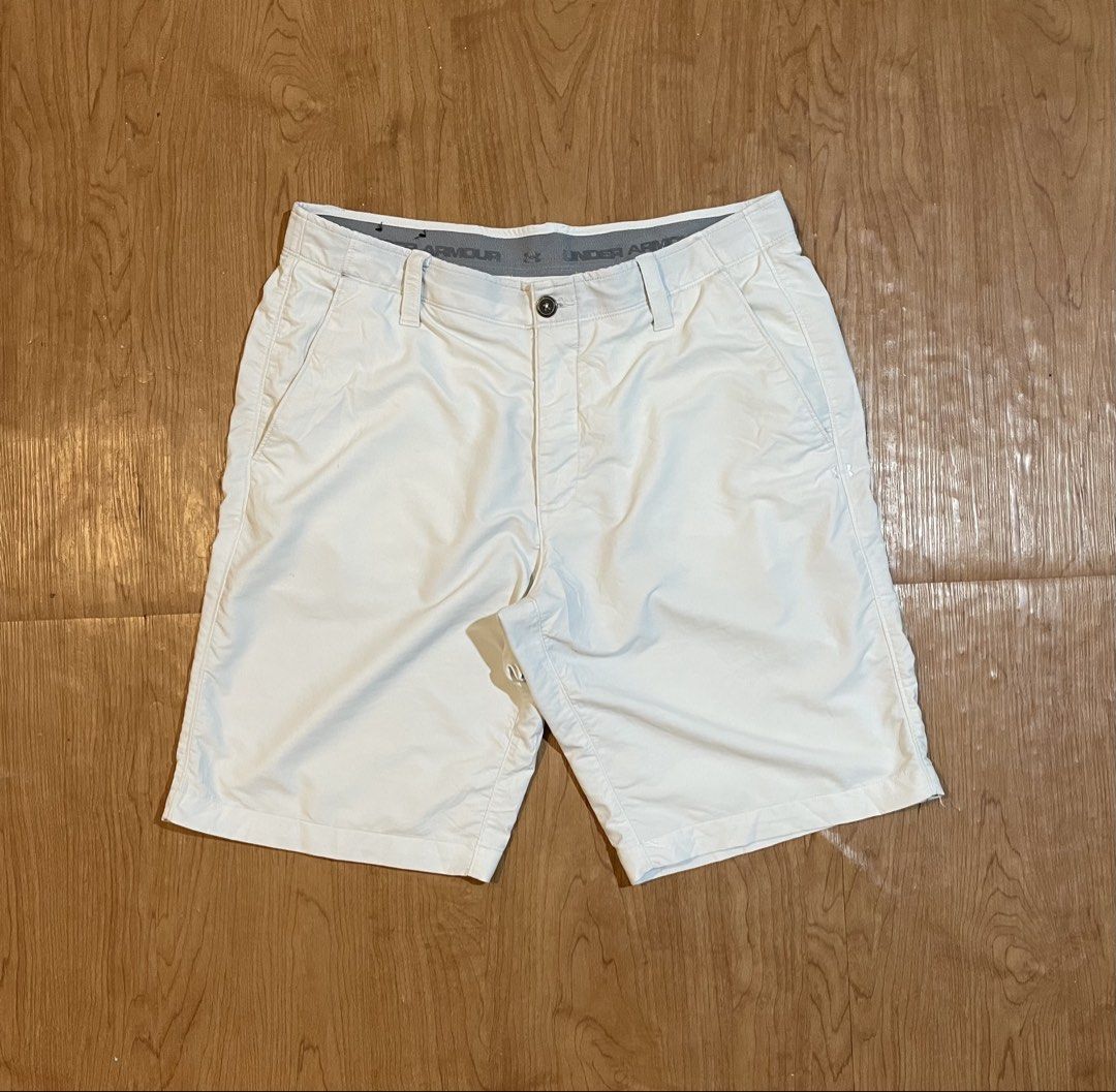 Under Armour men's Golf short (Category: Shorts) located in Bacolod City. Submitted by maxpeynthrift (Listing ID 1466419132, Image 1). Description: Size 36 W 36 to 38 L 21 In seam 11 Hem 11 Excellent condition No issue .