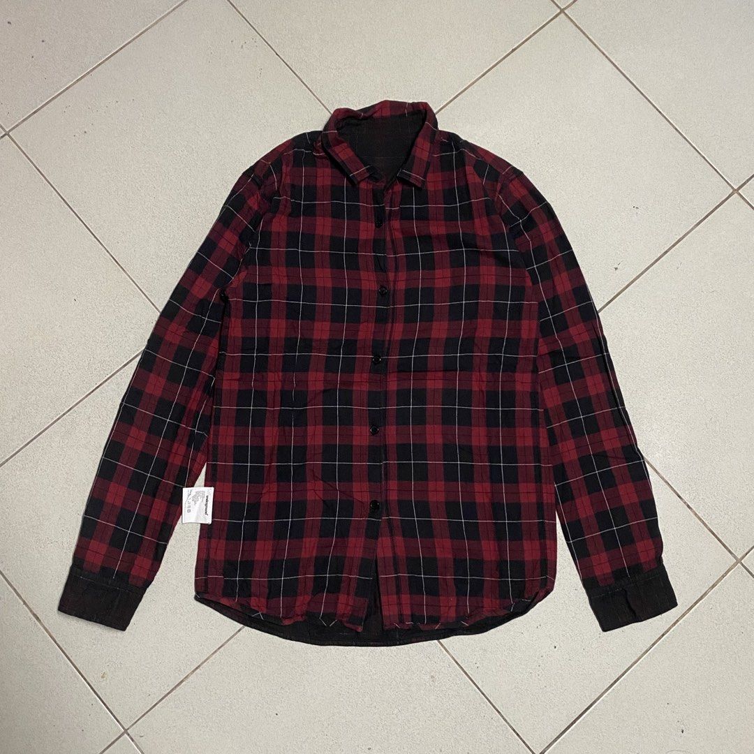underground reversible checked ls (Category: Formal Shirts) located in Taguig. Submitted by xi_xxix1129 (Listing ID 1466383944, Image 2). Description: large 19.5x29” excellent 299php +sf no cod taguig location 📩📩📩 .