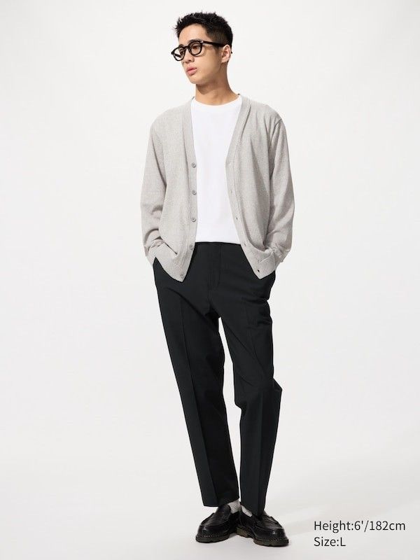 Uniqlo Smart Ankle Pants (Category: Trousers) located in Angeles City. Submitted by miss_independent01 (Listing ID 1466472805, Image 1). Description: Uniqlo Smart Ankle Pants Color: Black Width: 17.5 (Large on tag) Length: 37.5 MOP: Gcash ✅ Mine Now, Pay Now ✅ First to Pay, Gets the Item 📍 PAMPANGA Courier: JnT 🚚🚚 PM 💌💌.