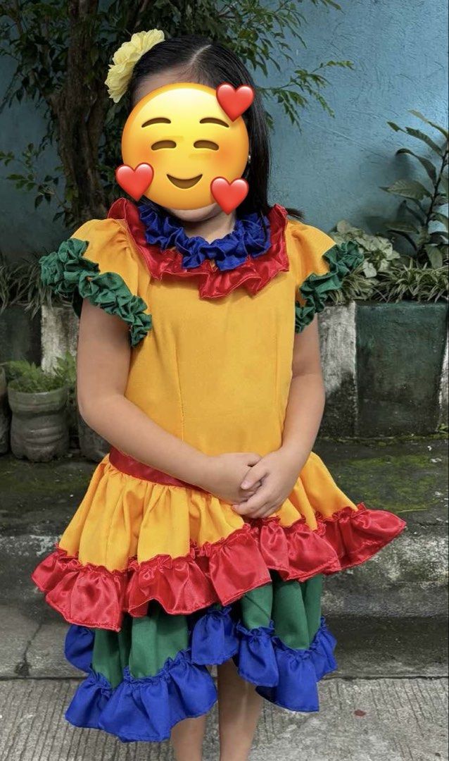 United Nations Costume - Jamaica (Category: Babies & Kids Fashion) located in Quezon City. Submitted by wildeagle-cf48 (Listing ID 1466358028, Image 3). Description: - Used only once - For school events or stage performances - Best fit 6-7 years old. Please send a message for actual measurement - Model size : 110-120.