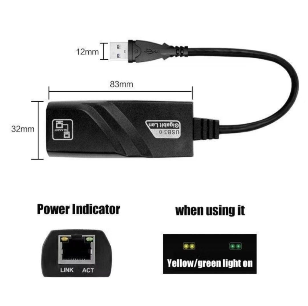 Usb to Lan Cable Adapter (Category: Other Accessories) located in Iloilo. Submitted by maikeru27 (Listing ID 1466550112, Image 2). Description: .