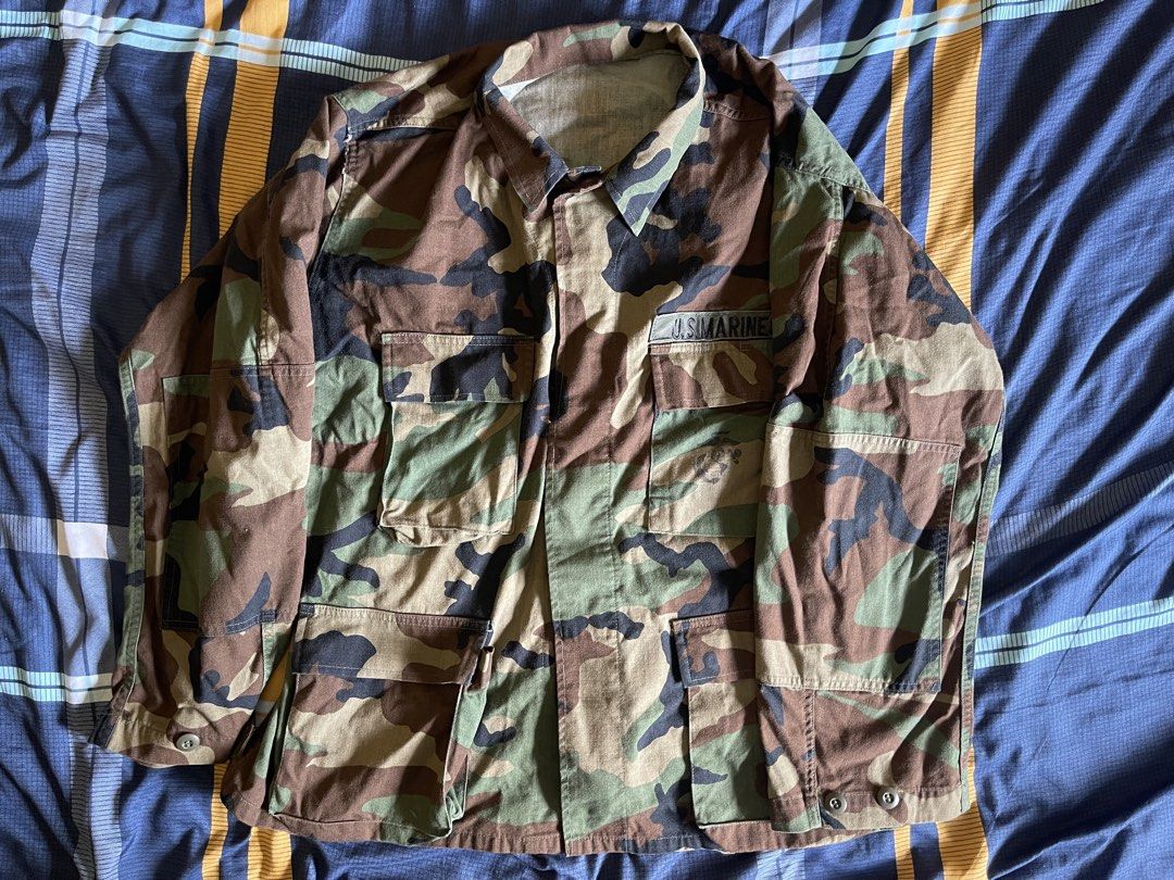 USGI MILITARY WOODLAND SET (Category: Coats, Jackets and Outerwear) located in Quezon City. Submitted by ramondavid (Listing ID 1466347285, Image 3). Description: •M65 Woodland Size: Medium XShort Issue: Rips in Inner shell (check last photo) •M65 Liner Size: Medium Issue: None •Woodland BDU Size: Large Short Issue: None 3k For set Location: Tandang Sora, Quezon City.
