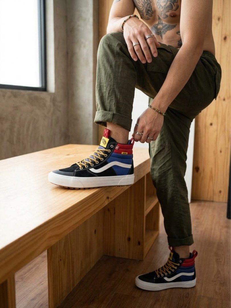 Vans Sk8-Hi MTE-2 Sneakers (Category: Sneakers) located in Daraga. Submitted by cariboy_1125 (Listing ID 1466423865, Image 1). Description: US 9.5 EUR 42.5 27.5 CM Excellent (slight heeldrag).