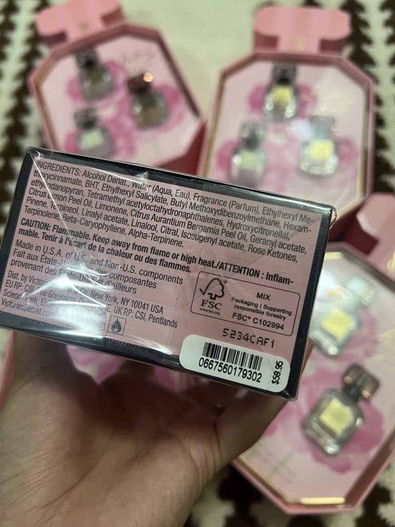 Victoria's Secret Bombshell Eau De Parfum 50ml (Category: Fragrance & Deodorants) located in Valenzuela. Submitted by shop_joyu (Listing ID 1466395418, Image 2). Description: 100% Authentic Victoria's Secret Bombshell Eau de Parfum 50ml Fresh from 🇺🇸 with barcode Loc: SJDM, Bulacan.