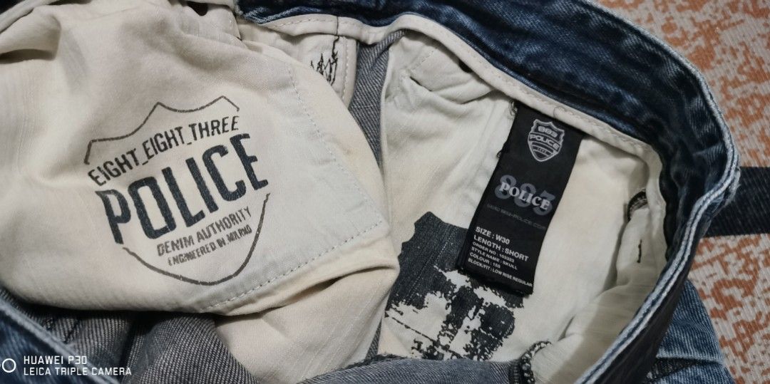 Vintage 883 police (Category: Jeans) located in San Jose. Submitted by thrift_ni_sir (Listing ID 1466559129, Image 1). Description: Excellent condition Vintage Y2k MOD J&T ADD shipping fee MOP gcash.