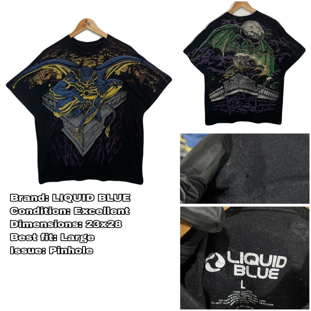 Vintage AOP LIQUID BLUE GARGOYLE (Category: Tshirts & Polo Shirts ) located in Bongabong. Submitted by freshrelic (Listing ID 1466338560, Image 1). Description: .