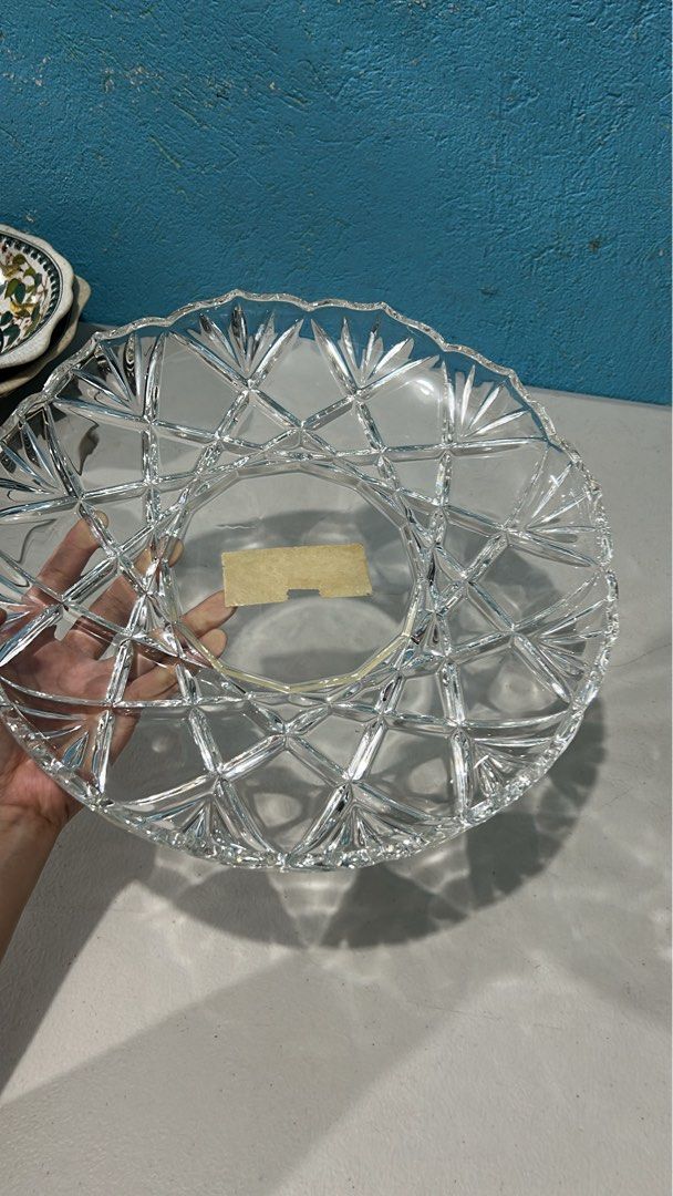 Vintage Crystal Hostess Serving Plate Platter (Category: Dinnerware & Cutlery) located in San Fernando. Submitted by dcdaisyyy (Listing ID 1466472159, Image 3). Description: .