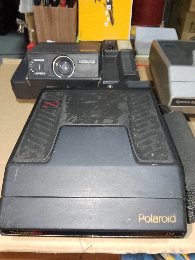 Vintage Insta Cameras Bundle (Category: Cameras) located in Santo Tomas. Submitted by retrotastic (Listing ID 1466371182, Image 3). Description: take all 3 pcs Vintage Instant cameras. untested don't have instant film po pero looks good I think ok pa sya. 3 pcs na po for 800.
