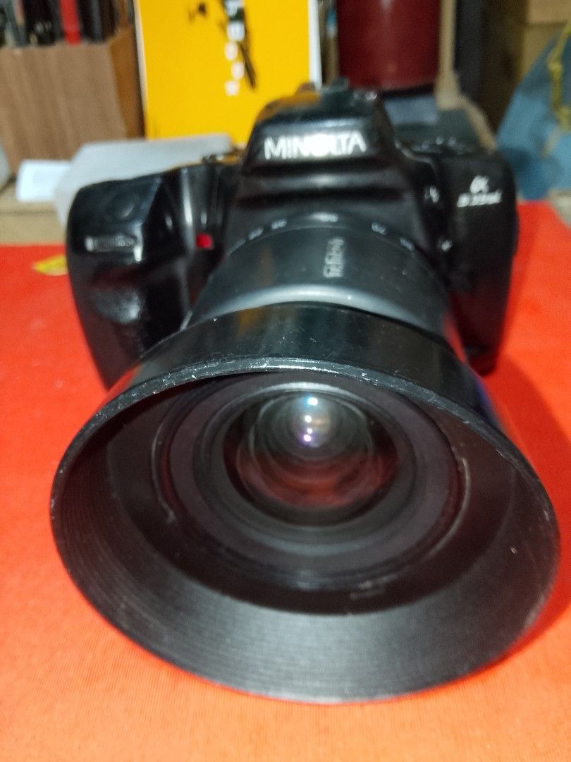 Vintage Minolta Film Camera (Category: Vintage Collectibles) located in Santo Tomas. Submitted by retrotastic (Listing ID 1466372602, Image 2). Description: what you see is what you get. as is, looks good👌 8/10.