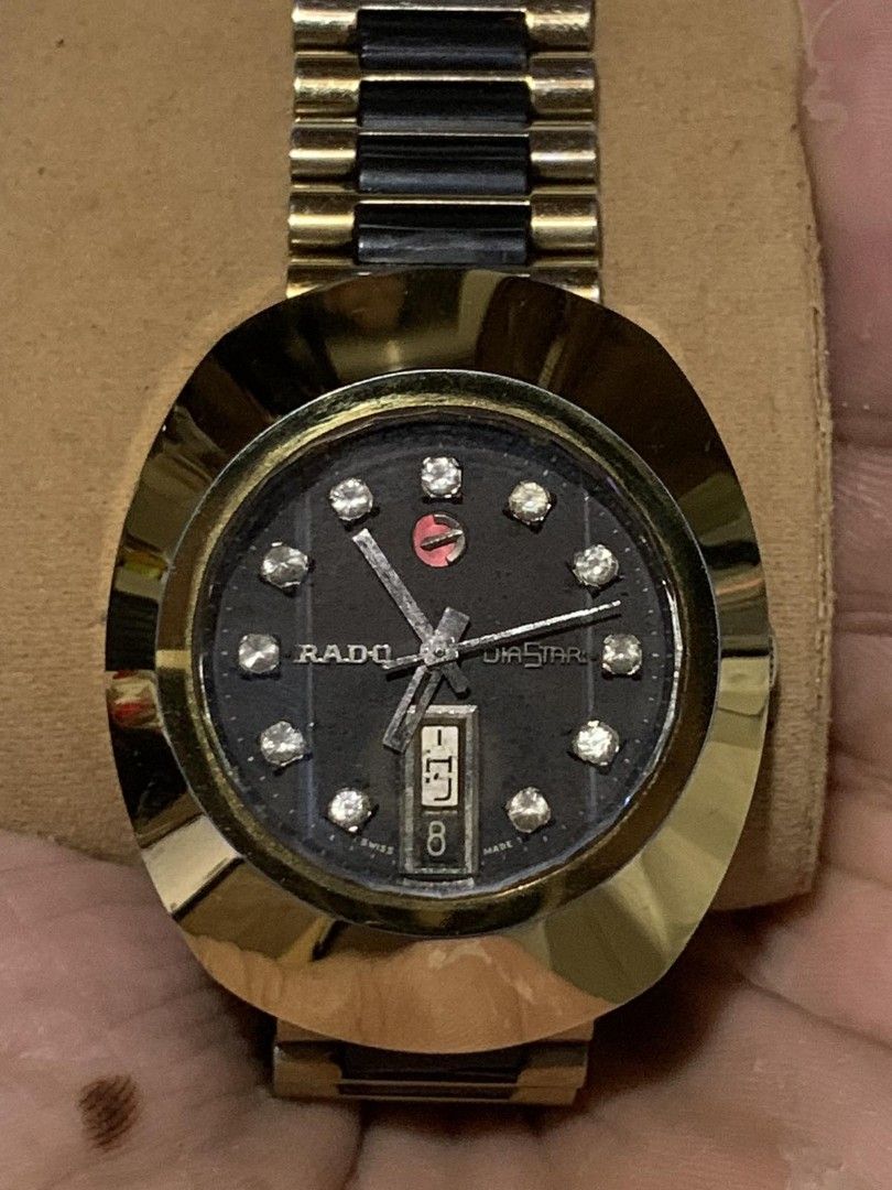 Vintage Rado Diastar (Category: Men's Watches) located in Cebu City. Submitted by vj_timepieces (Listing ID 1466463760, Image 2). Description: vintage working condition keeps time swiss made.