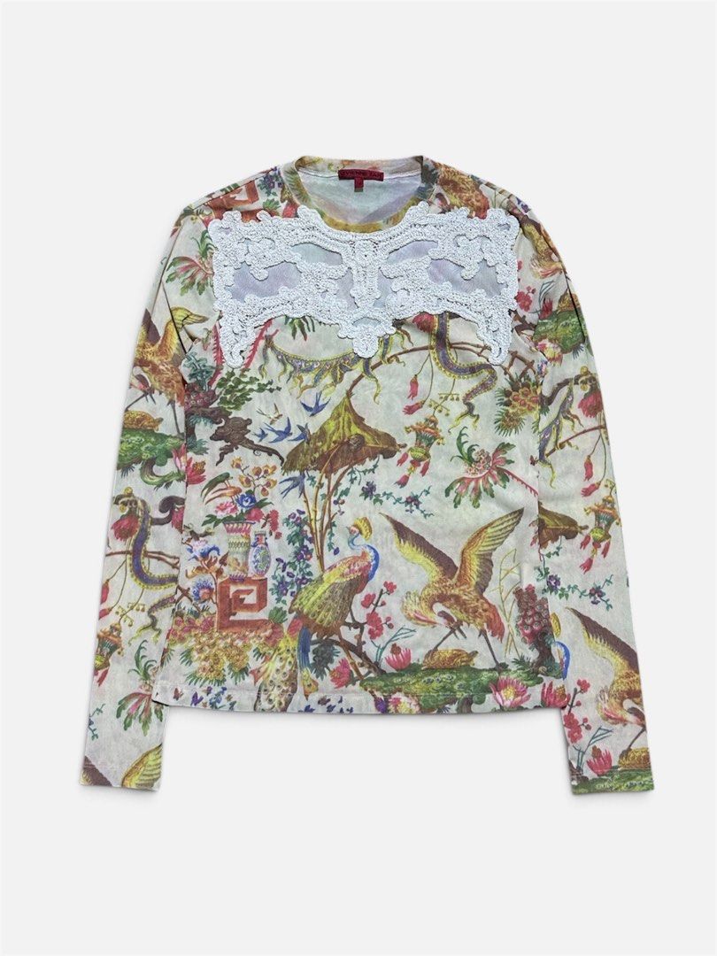 vivienne tam mesh longsleeve (Category: Longsleeves) located in Baguio. Submitted by nieldan.2 (Listing ID 1466456949, Image 2). Description: good as new size medium.