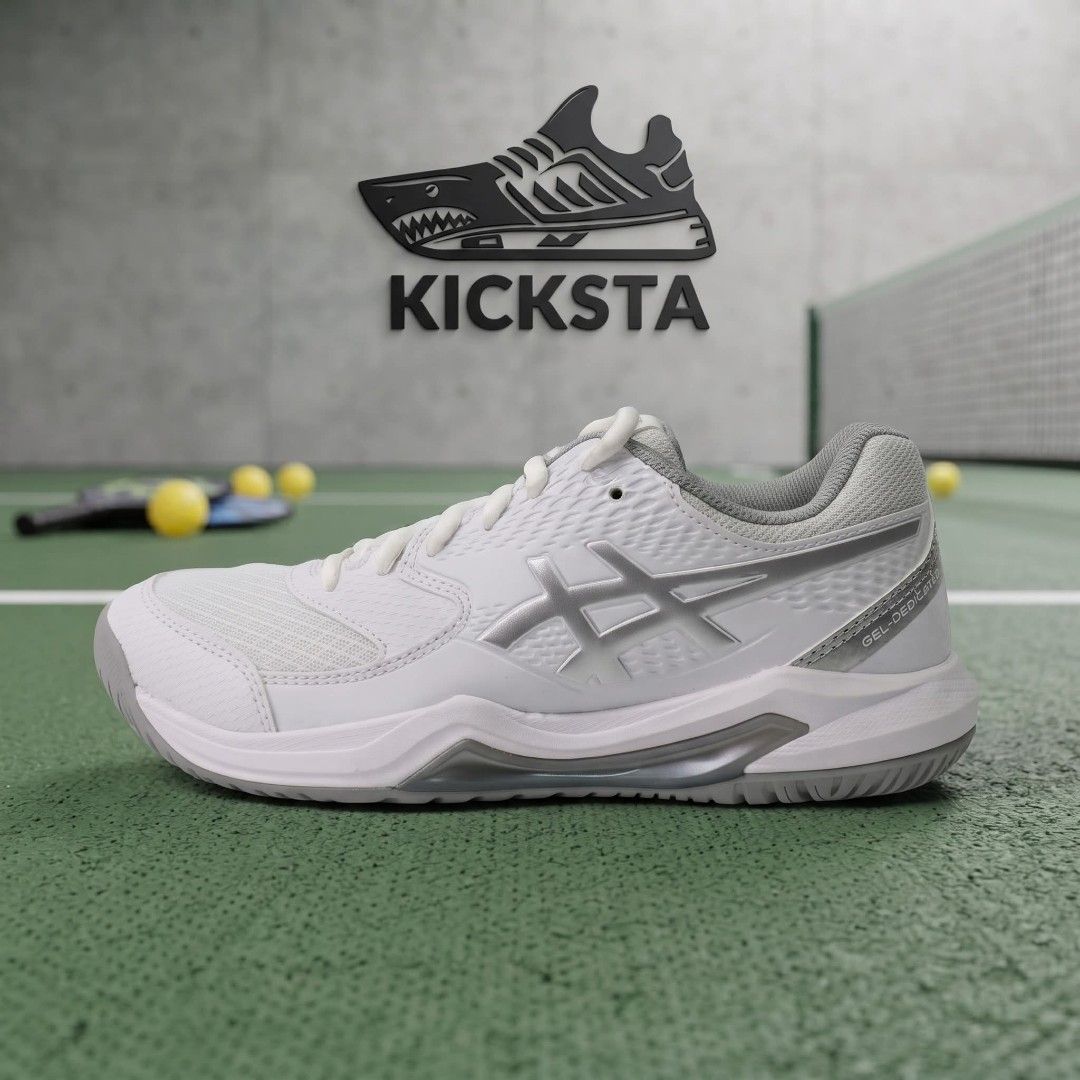 W Asics Gel Dedicate 8 1042A237 101 PureSilver (Category: Sneakers) located in Pasig City. Submitted by edie_boy25.27312 (Listing ID 1466368037, Image 3). Description: "🔥 W Asics Gel Dedicate 8 1042A237 101 PureSilver 🔥 SIZES AVAILABLE : 🚹 3.5US - 7.5US Men 🚺 5W - 9W Women 💸 SRP : Below SRP 💰 Our Price : Php 5,490 - 5,695 💯Every item we sell is 100% Legit, Original and Authentic ✨ 📦 🚚 We ship nationwide across the Philippines. For furthe