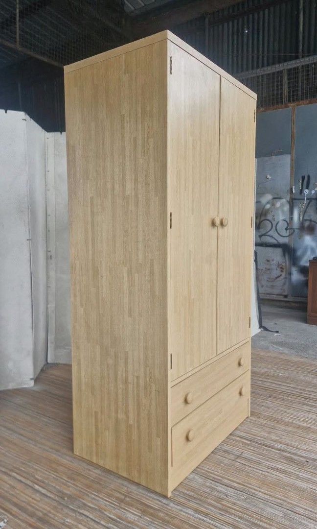 Wardrobe (Category: Shelves, Cabinets & Racks) located in Meycauayan. Submitted by marygracecasimiro (Listing ID 1466483149, Image 3). Description: 2-Door Wardrobe L33 x W21 x H69 Price: 6,700🩷.