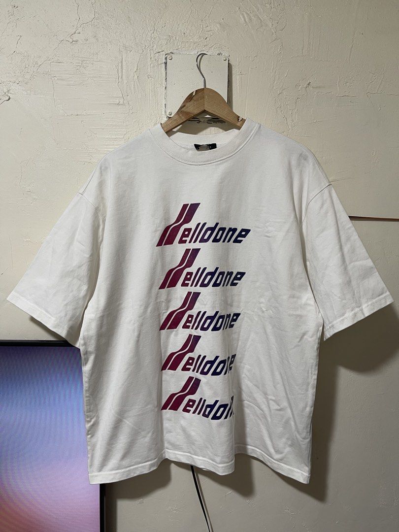 Welldone Shirt L (Category: Tshirts & Polo Shirts ) located in Marikina City. Submitted by joshuaades21107 (Listing ID 1466468878, Image 1). Description: Large to xl 24 width 27 length Excellent condition.