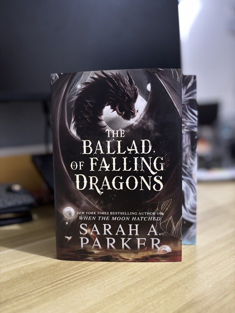 The Ballad of Falling Dragons (Category: Storybooks) located in Tanauan. Submitted by jessyguce (Listing ID 1466505867, Image 1). Description: The Moonfall Series by Sarah A. Parker🌙✨ •Hardbound •Brand New •On-hand. 1 copy each book •Available for Pasabuy Book 1: When the Moon Hatched Book 2: The Ballad of Falling Dragons MOP: Bank transfer (UB, Maribank) Delivery options: J&T, For Lalamove or Grab Express (Monday to Wednesday only within NCR) S