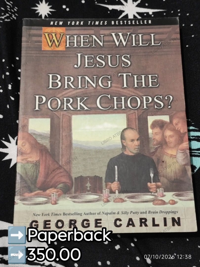 When Will Jesus Bring the Porkchops (Category: Storybooks) located in Quezon City. Submitted by libro_atbp (Listing ID 1466384129, Image 1). Description: 📚 PRE-LOVED BOOKS FOR SALE Decluttering my personal collection. 💜 Prices & conditions are indicated in the photos. 💳 GCash / MariBank / GoTyme 🚚 Grab / Lalamove / Flash / J&T 📍 QC PAYO • FIRST TO PAY No COD • No reservations DM/comment if interested. 💜.