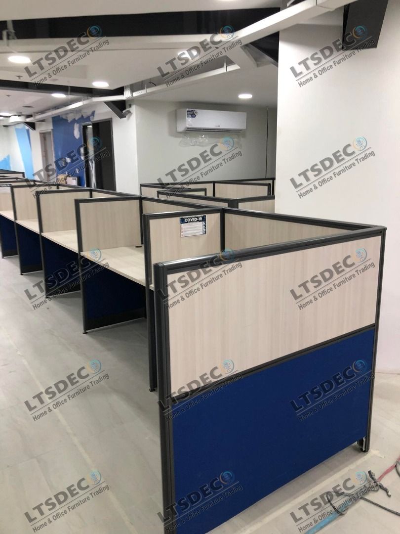 workstation table modular office partition furnitures bpo system (Category: Office Furniture & Fixtures) located in Caloocan City. Submitted by cheska.ltsdeco (Listing ID 1466359636, Image 3). Description: 👉Are you looking for WORKSTATION, MODULAR CUBICLES OFFICE PARTITION, and OFFICE FURNITURE SUPPLIER? LTSDECO Furniture, is direct supplier, manufacturer, and trusted provider of high quality, affordable and durable modular office divider partit