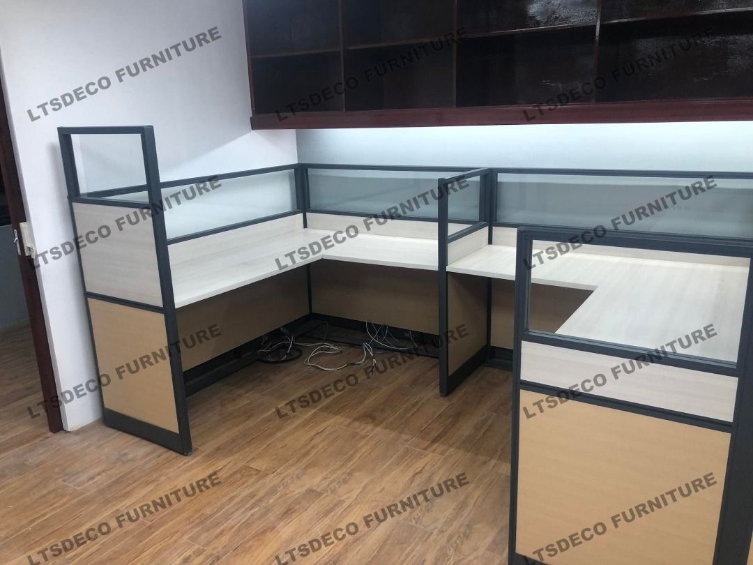 workstation tables modular customized office partitions (Category: Office Furniture & Fixtures) located in Quezon City. Submitted by sandy444 (Listing ID 1466339366, Image 1). Description: 👉Are you looking for WORKSTATION, MODULAR CUBICLES OFFICE PARTITION, and OFFICE FURNITURE SUPPLIER? LTSDECO Furniture, is direct supplier, manufacturer, and trusted provider of high quality, affordable and durable modular office divider partition, home and off