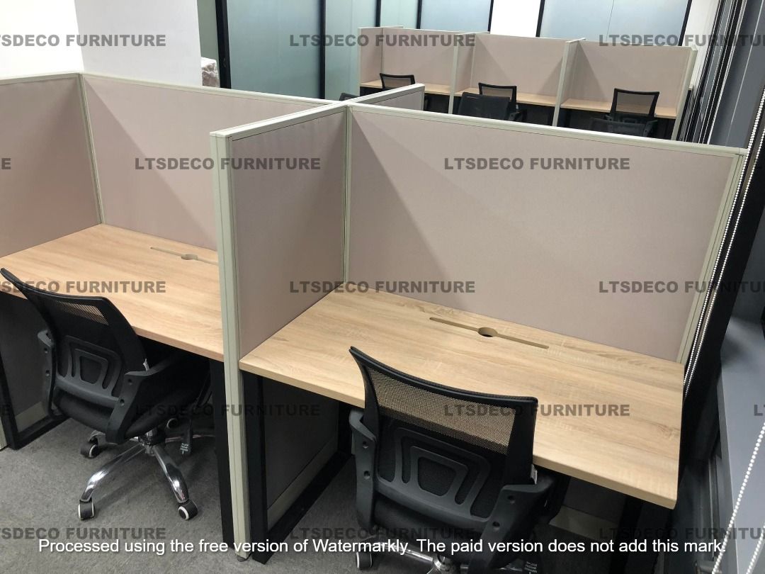 workstation tables modular customized office partition furnitures (Category: Office Furniture & Fixtures) located in Caloocan City. Submitted by cheska.ltsdeco (Listing ID 1466351920, Image 3). Description: 👉Are you looking for WORKSTATION, MODULAR CUBICLES OFFICE PARTITION, and OFFICE FURNITURE SUPPLIER? LTSDECO Furniture, is direct supplier, manufacturer, and trusted provider of high quality, affordable and durable modular office divider parti
