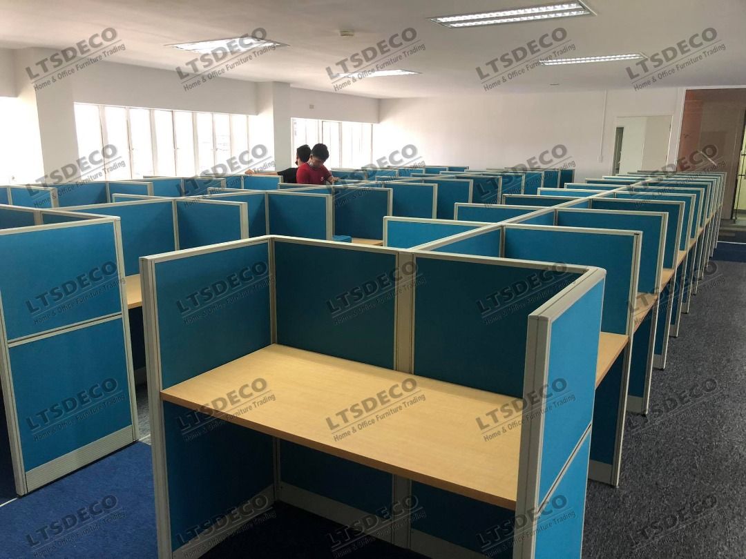 workstation tables modular customized office partitions (Category: Office Furniture & Fixtures) located in Caloocan City. Submitted by cheska.ltsdeco (Listing ID 1466358226, Image 2). Description: 👉Are you looking for WORKSTATION, MODULAR CUBICLES OFFICE PARTITION, and OFFICE FURNITURE SUPPLIER? LTSDECO Furniture, is direct supplier, manufacturer, and trusted provider of high quality, affordable and durable modular office divider partition, home