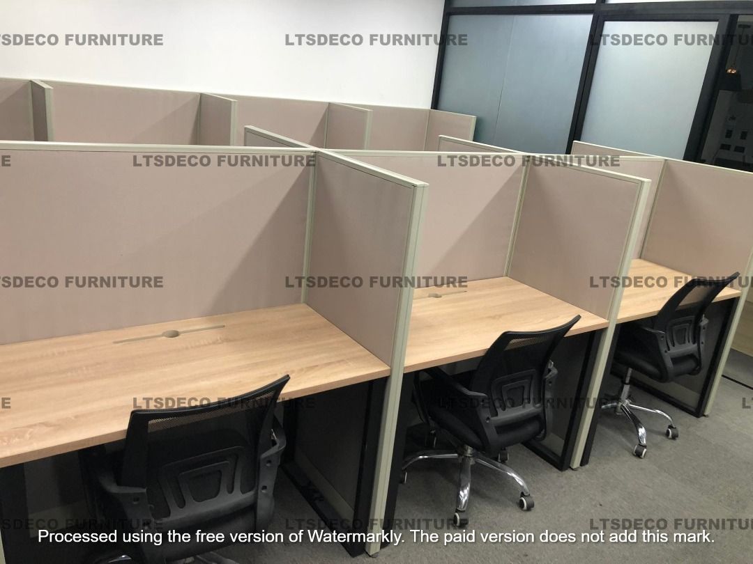 workstation tables modular customized office partitions (Category: Office Furniture & Fixtures) located in Caloocan City. Submitted by cheska.ltsdeco (Listing ID 1466412222, Image 2). Description: 👉Are you looking for WORKSTATION, MODULAR CUBICLES OFFICE PARTITION, and OFFICE FURNITURE SUPPLIER? LTSDECO Furniture, is direct supplier, manufacturer, and trusted provider of high quality, affordable and durable modular office divider partition, home