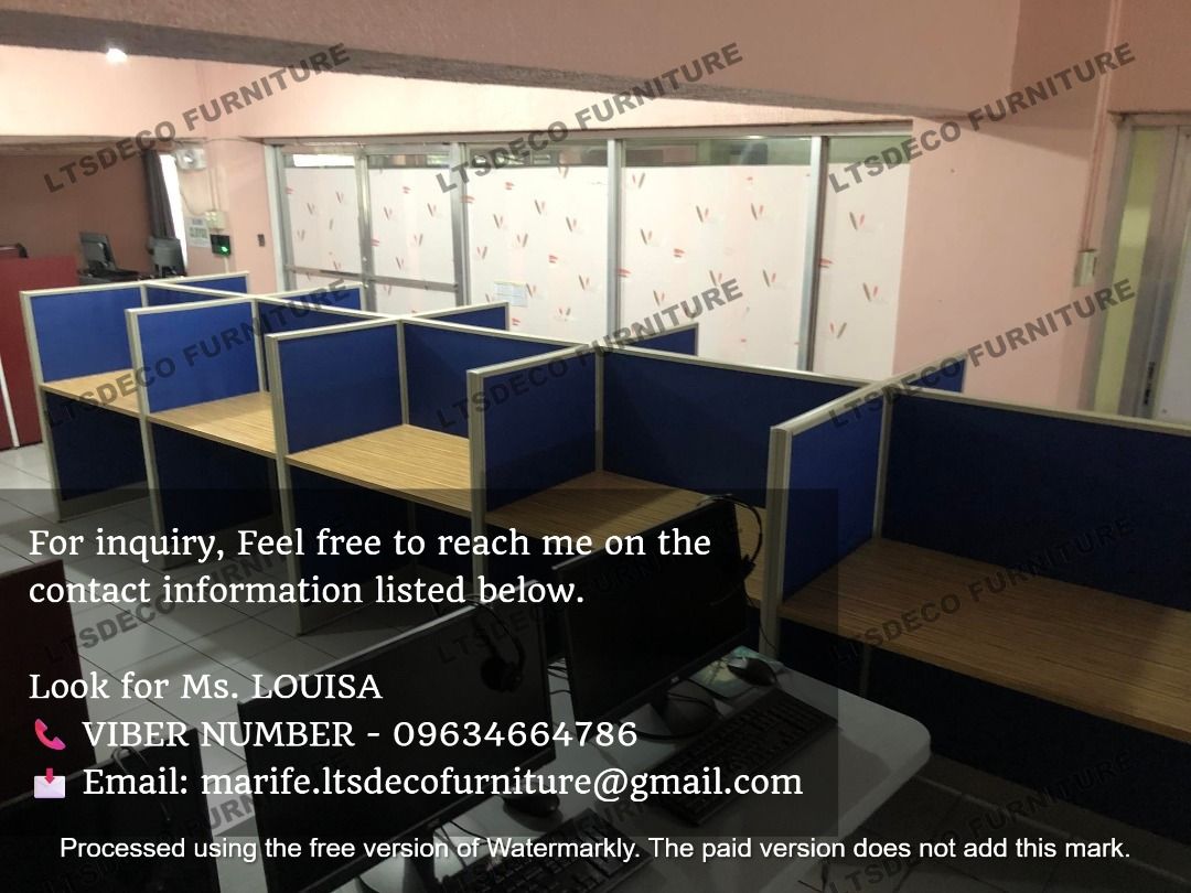 workstation tables modular office partition customized (Category: Office Furniture & Fixtures) located in Mandaluyong City. Submitted by jessalyn.montero (Listing ID 1466339643, Image 2). Description: 👉Are you looking for WORKSTATION, MODULAR CUBICLES OFFICE PARTITION, and OFFICE FURNITURE SUPPLIER? LTSDECO Furniture, is direct supplier, manufacturer, and trusted provider of high quality, affordable and durable modular office divider partition, 