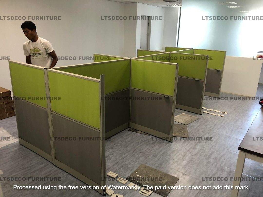 workstation tables modular office partition furnitures (Category: Office Furniture & Fixtures) located in Caloocan City. Submitted by cheska.ltsdeco (Listing ID 1466351984, Image 3). Description: 👉Are you looking for WORKSTATION, MODULAR CUBICLES OFFICE PARTITION, and OFFICE FURNITURE SUPPLIER? LTSDECO Furniture, is direct supplier, manufacturer, and trusted provider of high quality, affordable and durable modular office divider partition, home 
