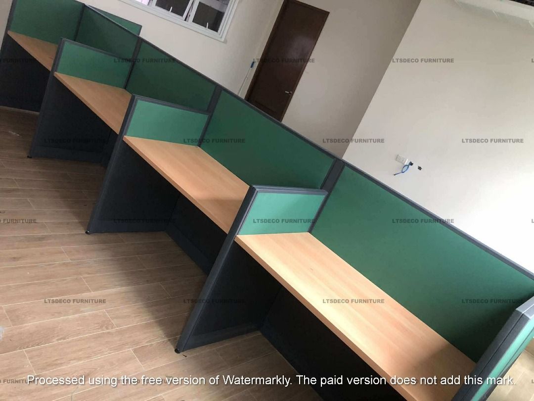 workstation tables modular office partition customized (Category: Office Furniture & Fixtures) located in Caloocan City. Submitted by cheska.ltsdeco (Listing ID 1466358314, Image 3). Description: 👉Are you looking for WORKSTATION, MODULAR CUBICLES OFFICE PARTITION, and OFFICE FURNITURE SUPPLIER? LTSDECO Furniture, is direct supplier, manufacturer, and trusted provider of high quality, affordable and durable modular office divider partition, home 
