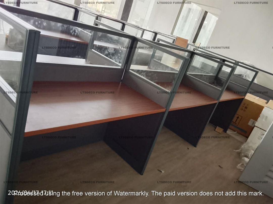 workstation tables modular office partition furniture customize (Category: Office Furniture & Fixtures) located in Caloocan City. Submitted by lara.ltsdeco (Listing ID 1466366737, Image 1). Description: 👉Are you looking for WORKSTATION, MODULAR CUBICLES OFFICE PARTITION, and OFFICE FURNITURE SUPPLIER? LTSDECO Furniture, is direct supplier, manufacturer, and trusted provider of high quality, affordable and durable modular office divider partition