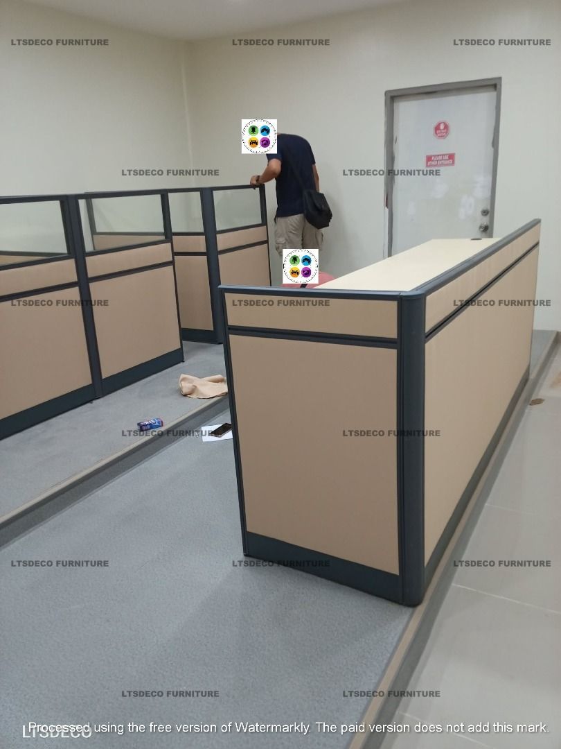 workstation tables modular office partition furnitures (Category: Office Furniture & Fixtures) located in Caloocan City. Submitted by cheska.ltsdeco (Listing ID 1466367074, Image 2). Description: 👉Are you looking for WORKSTATION, MODULAR CUBICLES OFFICE PARTITION, and OFFICE FURNITURE SUPPLIER? LTSDECO Furniture, is direct supplier, manufacturer, and trusted provider of high quality, affordable and durable modular office divider partition, home 