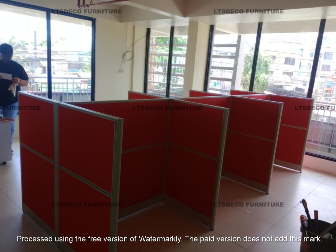 workstation tables modular office partition (Category: Office Furniture & Fixtures) located in Caloocan City. Submitted by cheska.ltsdeco (Listing ID 1466428799, Image 2). Description: 👉Are you looking for WORKSTATION, MODULAR CUBICLES OFFICE PARTITION, and OFFICE FURNITURE SUPPLIER? LTSDECO Furniture, is direct supplier, manufacturer, and trusted provider of high quality, affordable and durable modular office divider partition, home and office 