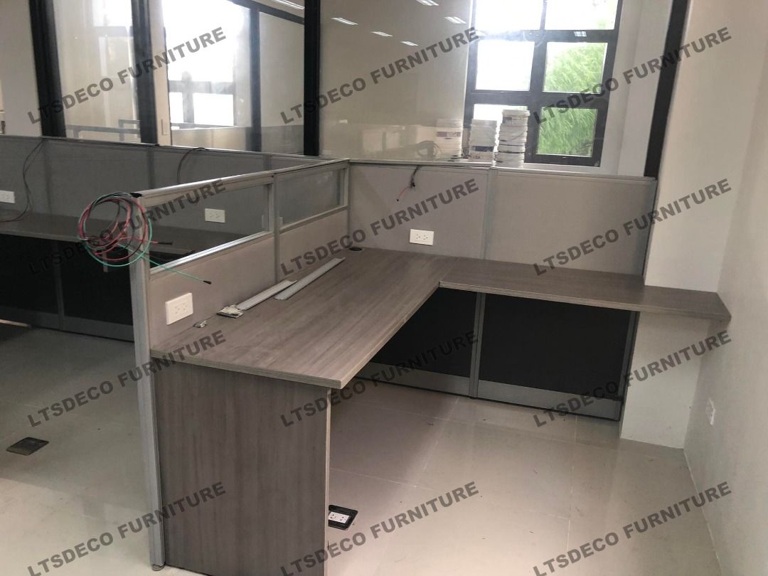 workstation tables modular office partition (Category: Office Furniture & Fixtures) located in Caloocan City. Submitted by lara.ltsdeco (Listing ID 1466432076, Image 2). Description: 👉Are you looking for WORKSTATION, MODULAR CUBICLES OFFICE PARTITION, and OFFICE FURNITURE SUPPLIER? LTSDECO Furniture, is direct supplier, manufacturer, and trusted provider of high quality, affordable and durable modular office divider partition, home and office fu