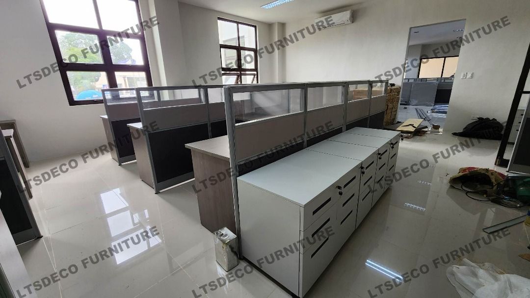 workstation tables modular table office partition furnitures (Category: Office Furniture & Fixtures) located in Mandaluyong City. Submitted by jessalyn.montero (Listing ID 1466372558, Image 2). Description: 👉Are you looking for WORKSTATION, MODULAR CUBICLES OFFICE PARTITION, and OFFICE FURNITURE SUPPLIER? LTSDECO Furniture, is direct supplier, manufacturer, and trusted provider of high quality, affordable and durable modular office divider parti