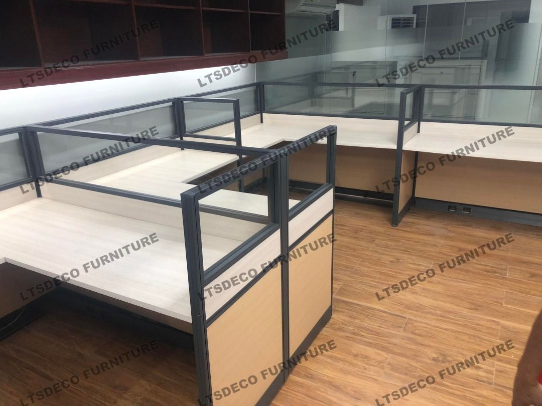 workstation tables office partition customized (Category: Office Furniture & Fixtures) located in Quezon City. Submitted by kaorie (Listing ID 1466344288, Image 2). Description: 👉Are you looking for WORKSTATION, MODULAR CUBICLES OFFICE PARTITION, and OFFICE FURNITURE SUPPLIER? LTSDECO Furniture, is direct supplier, manufacturer, and trusted provider of high quality, affordable and durable modular office divider partition, home and office furnitu