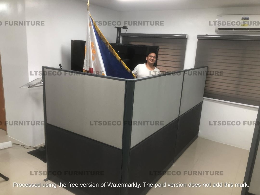 workstation tables office partition customized (Category: Office Furniture & Fixtures) located in Caloocan City. Submitted by cheska.ltsdeco (Listing ID 1466425814, Image 3). Description: 👉Are you looking for WORKSTATION, MODULAR CUBICLES OFFICE PARTITION, and OFFICE FURNITURE SUPPLIER? LTSDECO Furniture, is direct supplier, manufacturer, and trusted provider of high quality, affordable and durable modular office divider partition, home and offi