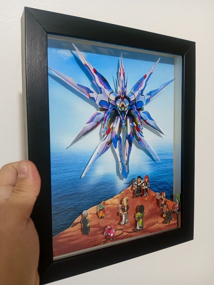 Xenogears Video Game Shadow Box (Category: Nintendo) located in Quezon City. Submitted by natzuki10 (Listing ID 1466363334, Image 2). Description: Xenogears Video Game Shadow Box Height: 10 inches Width: 8 inches *Handmade Pixel Shadow Boxes *Accepting Customized Designs *Perfect for Gamers & Collectors #videogames #nintendo #roomdecor #collection #gamer #gift.