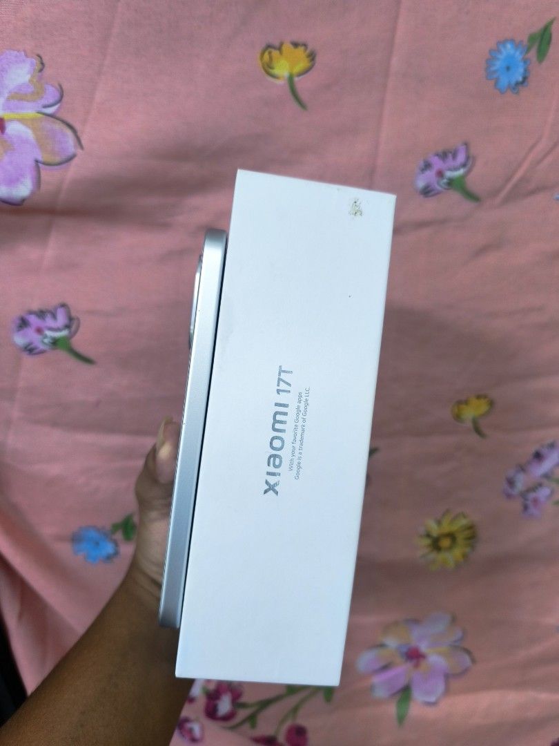 XIAOMI 17T 5G 12/256GB COMPLETE (Category: Xiaomi) located in San Juan City. Submitted by ABTGadgets (Listing ID 1466490298, Image 2). Description: SALE OR SWAP SA LOWER ADD CASH 25,500 NEGOTIABLE GLOBAL VARIANT OPENLINE ANY SIM SLIGHTLY DENTS NO HIDDEN ISSUE TEST TO SAWA 100% BATTERY HEALTH QUICK SPECS: ⬇️ Dimensity 8500 ultra Amoled 120HZ Water resistant Main camera 50MP Front camera 32MP 4K VIDEO 60FPS 6500 mAh battery 65w charger INCLUSION: U
