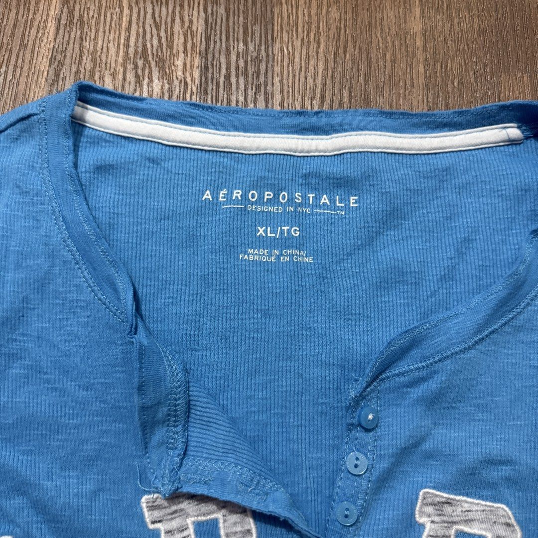 y2k 2000s plus size Aeropostale henley top (Category: Blouses) located in Pasig City. Submitted by misssynergy1800 (Listing ID 1466366581, Image 2). Description: .